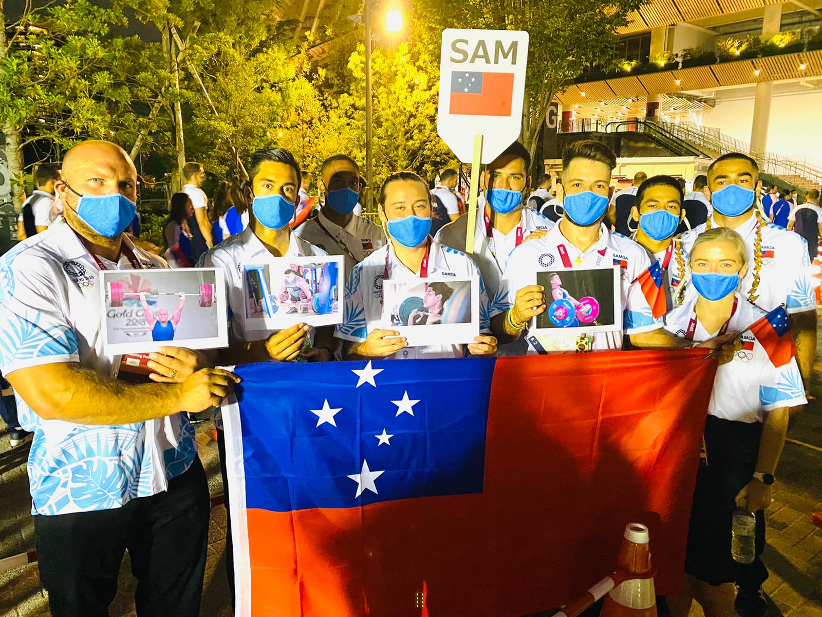 Samoa and ONOC work together at Tokyo 2020